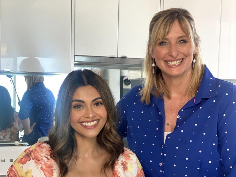 Mama Mia with Johanna Griggs. 