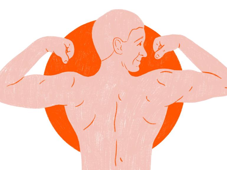 Thin may be in, but being built is better. 