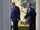 President Donald Trump says he is looking forward to the day Fed boss Jerome Powell is gone.