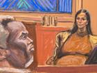 Sean "Diddy" Combs watches as his former girlfriend Casandra "Cassie" Ventura testifies at his sex trafficking trial.