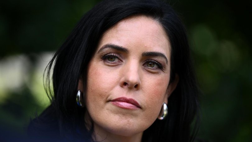 Liberal MP Moira Deeming was defamed by former Victorian opposition leader John Pesutto. (Joel Carrett)